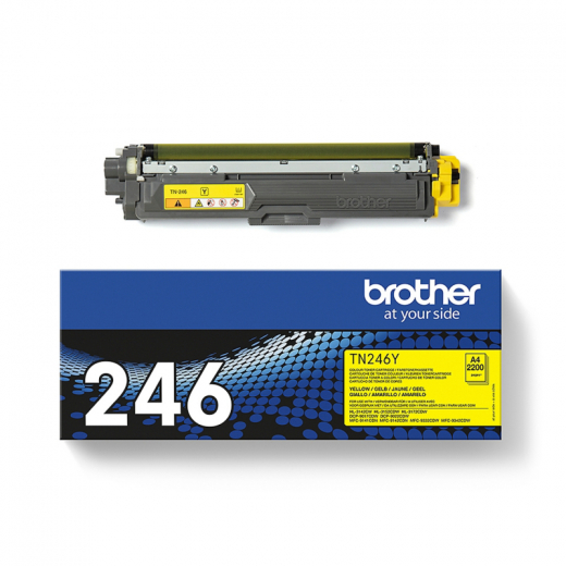 Brother Toner TN246Y 2.200Seiten gelb, - BROTN246Y