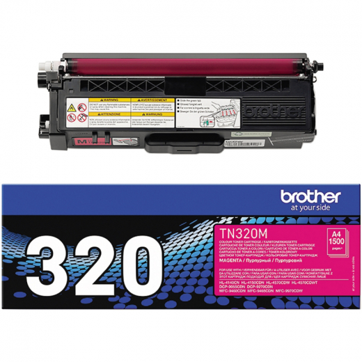 Brother Toner TN320M 1.500Seiten magenta, - BROTN320M