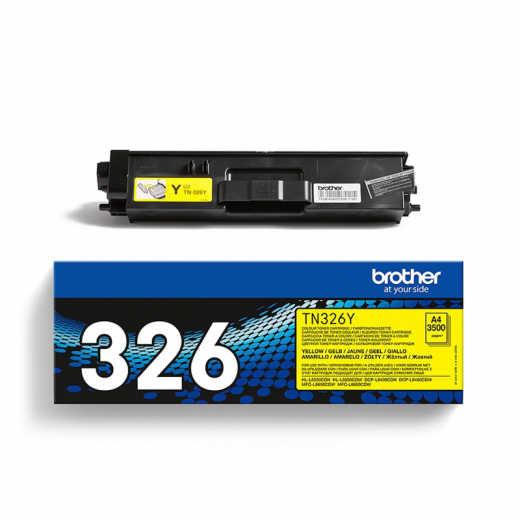 Brother Toner TN326Y 3.500Seiten gelb, - BROTN326Y