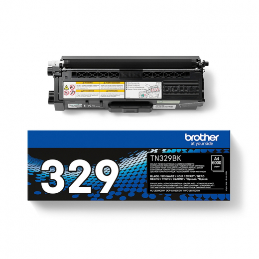 Brother Toner TN329BK 6.000Seiten schwarz, - BROTN329BK