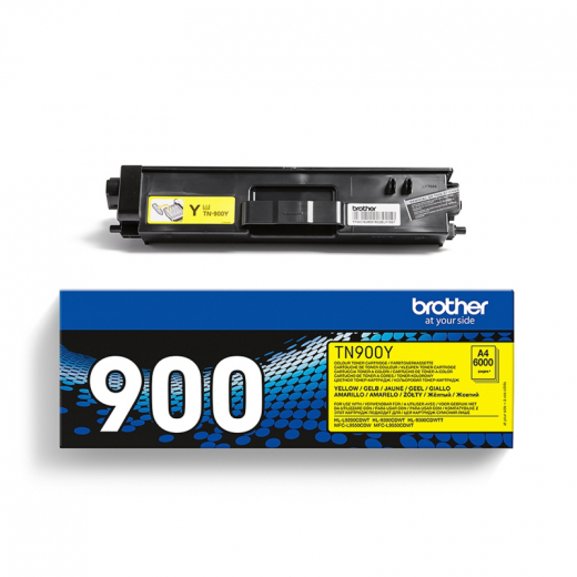 Brother Toner TN900Y 6.000Seiten gelb, - BROTN900Y