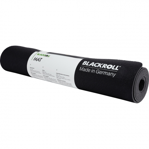 BLACKROLL Trainingsmatte MAT 185x65,5cm schwarz, - 530000690