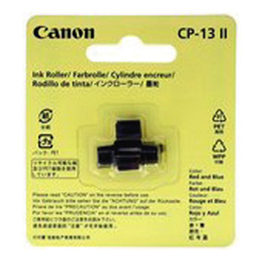 Canon Farbrolle CP-13 II 5166B001 für Tischrechner blau/rot, - CAN09030