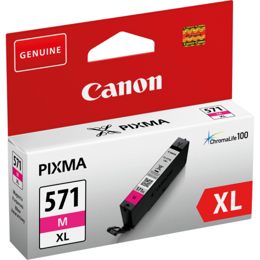 Canon Tintenpatrone 0333C001 CLI571XLM 11ml magenta,