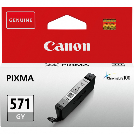 Canon Tintenpatrone 0335C001 CLI571XLGY 11ml grau, - CANCLI571XLGY