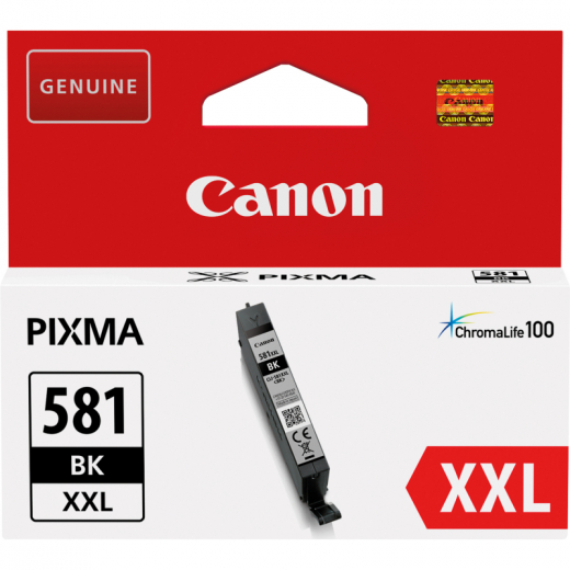 Canon Tintenpatrone 1998C001 CLI-581XXLBK fotoschwarz, - CANCLI581XXLBK