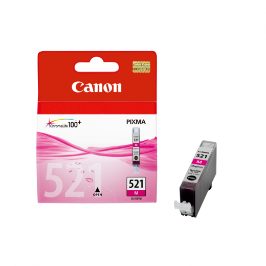 Canon Tintenpatrone 2935B001 CLI521M 9ml magenta, - CANCLI521M