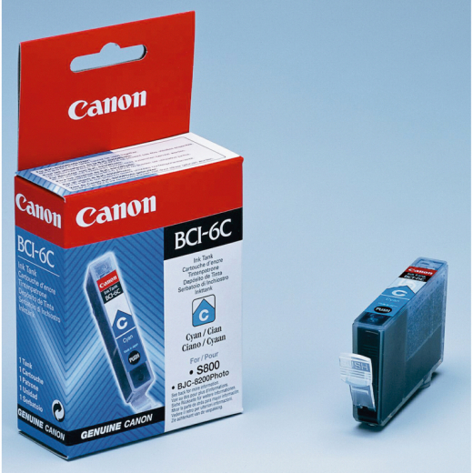 Canon Tintenpatrone 4706A002 BCI6C 13ml cyan,