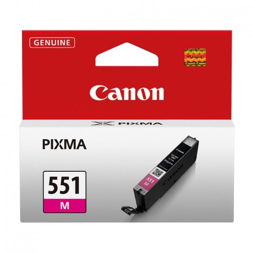 Canon Tintenpatrone 6510B001 CLI551M 7ml magenta, - CANCLI551M