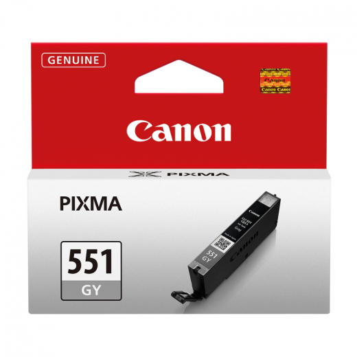 Canon Tintenpatrone 6512B001 CLI551GY 7ml grau, - CANCLI551GY