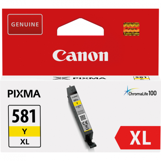 Canon Tintenpatrone CLI581XLY 2051C001 8,3ml gelb,