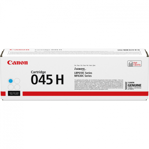 Canon Toner 1245C002 CRG 045 HC hohe Kapazität 2.200Seiten cyan, - CAN045CHC