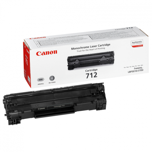 Canon Toner 1870B002 712 1.500 Seiten schwarz, - CAN712