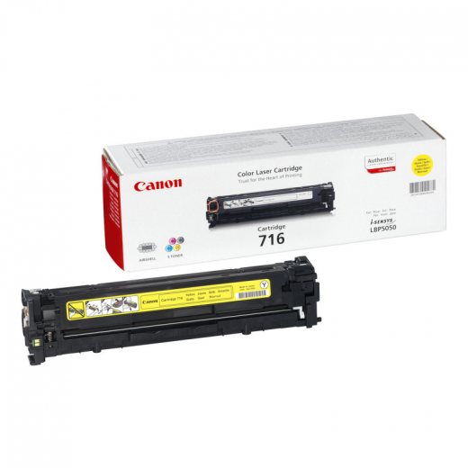 Canon Toner 1977B002AA 716 1.500 Seiten gelb, - CAN716Y