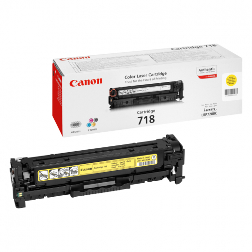 Canon Toner 2659B002 718 2.900 Seiten gelb,