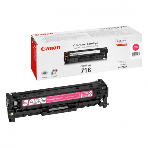 Canon Toner 2660B002 718 2.900 Seiten magenta, - CAN718M