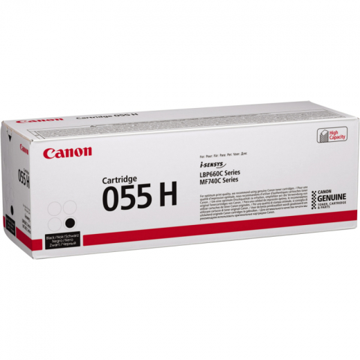 Canon Toner 3020C002 055HBK 7.600 Seiten schwarz, - 577506