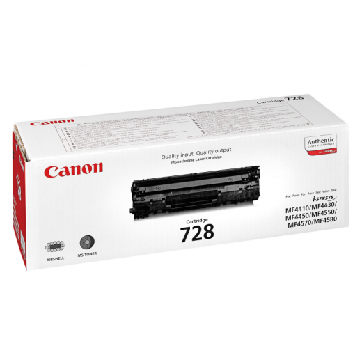 Canon Toner 3500B002 728 2.100 Seiten schwarz, - CAN728