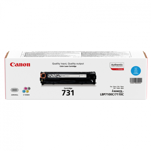 Canon Toner 6271B002 731 1.500 Seiten cyan, - CAN731C