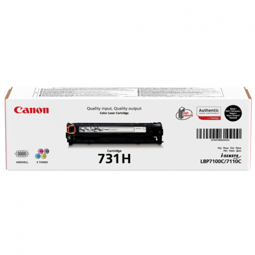 Canon Toner 6273B002 731H 2.400 Seiten schwarz, - CAN731HBK