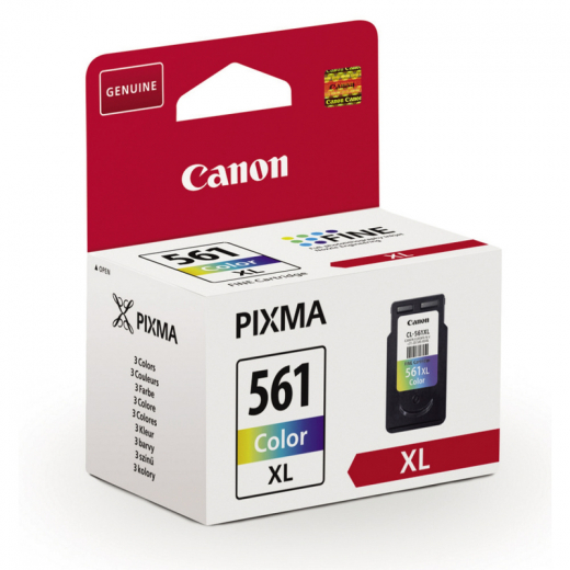 Canon Tintenpatrone 3730C001 CL-561XL 12,2ml cyan/magenta/gelb, - CANCL561XL