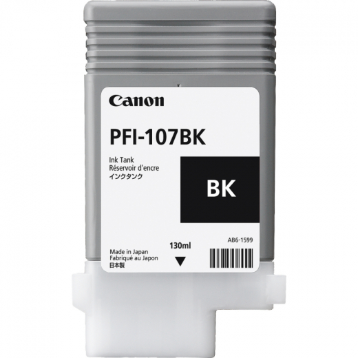 Canon Tintenpatrone 6705B001 PFI107BK 130ml schwarz,