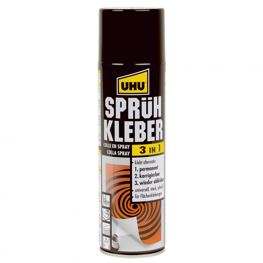 UHU Sprühkleber 3 IN 1 48905 500ml, - 5650718