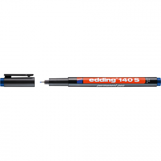 edding Folienschreiber 140 S 4-140003 0,3mm permanent blau,