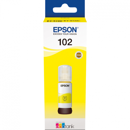 Epson Nachfülltinte C13T03R440 102 70ml gelb, - EPST03R440