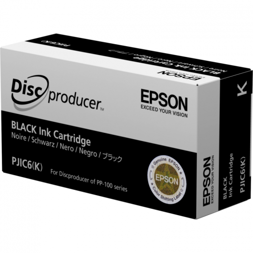 Epson Tintenpatrone C13S020693 PJIC7 32,2ml schwarz, - 101676790