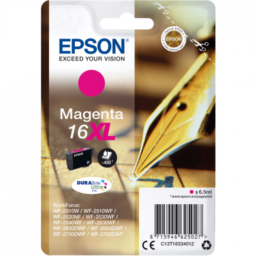 Epson Tintenpatrone C13T16334012 6,5ml magenta, - EPST16334012