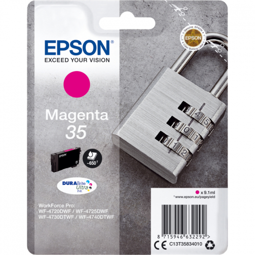 Epson Tintenpatrone C13T35834010 35 9,14ml magenta, - EPST35834010