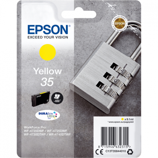 Epson Tintenpatrone C13T35844010 35 9,14ml gelb, - EPST35844010