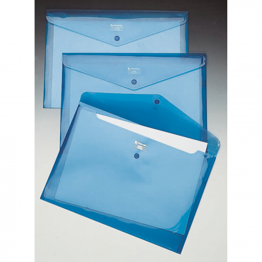 Rexel Aktentasche Carry Folder 16129BU DIN A4 blau 5 St./Pack., - 59161293