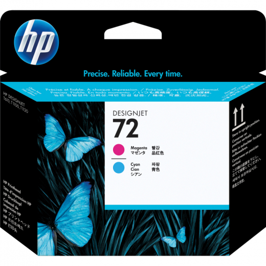 HP Druckkopf C9383A 72 cyan/magenta, - HPAC9383A