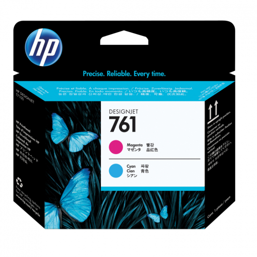 HP Druckkopf CH646A 761 magenta/cyan, - HPACH646A