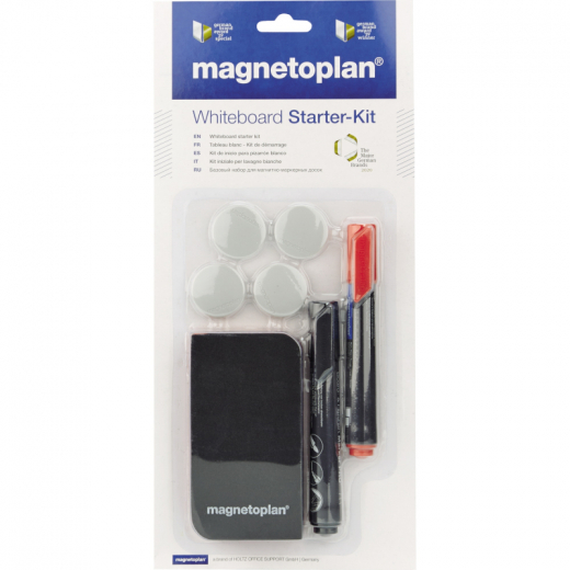 magnetoplan Whiteboard Starter-Kit 37102, - HOL37102