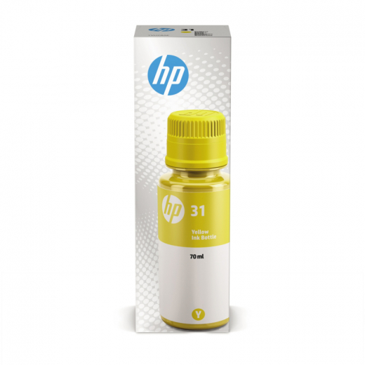 HP Tintenflasche 1VU28AE Nr.31 70ml gelb, - 577622008