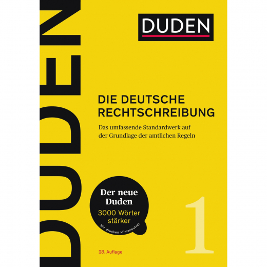 DUDEN Wörterbuch Die deutsche Rechtschreibung 9783411040186, - 600182800