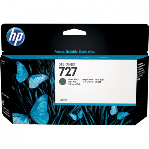 HP Tintenpatrone B3P22A 727 130ml schwarz, - HPAB3P22A