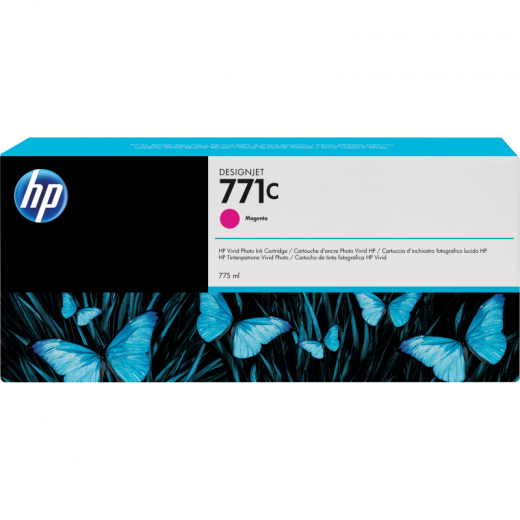 HP Tintenpatrone B6Y09A 771C 775ml magenta, - HPAB6Y09A