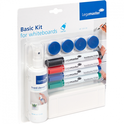 Legamaster Starterset Basic Kit 7-125100 für Whiteboards, - LEG125100