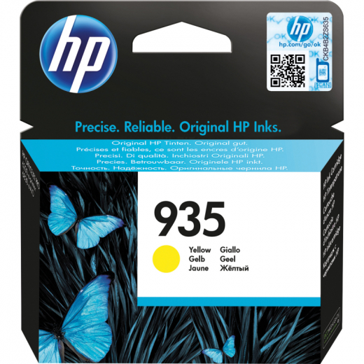 HP Tintenpatrone C2P22AE 935 400Seiten gelb, - HPAC2P22AE