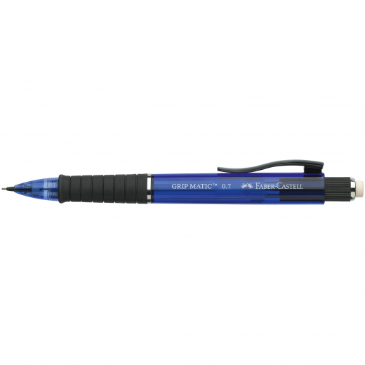 Faber-Castell Druckbleistift GripMatic 132152 0,7mm B blau, - 603231