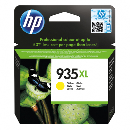 HP Tintenpatrone C2P26AE 935XL gelb, - HPAC2P26AE