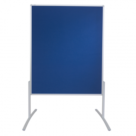 Franken Moderationstafel PRO MT800303 120x150cm Filz blau, - 604413