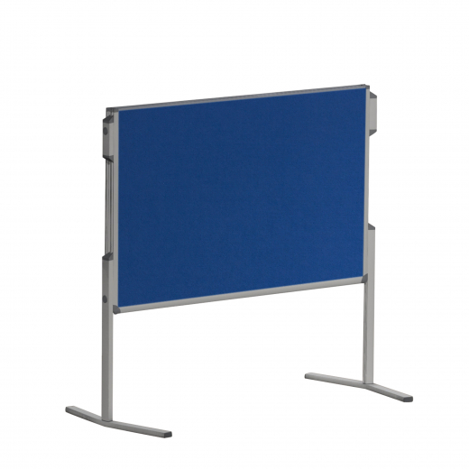 Franken Moderationstafel Pro MT880303 120x150cm Filz blau, - 604451