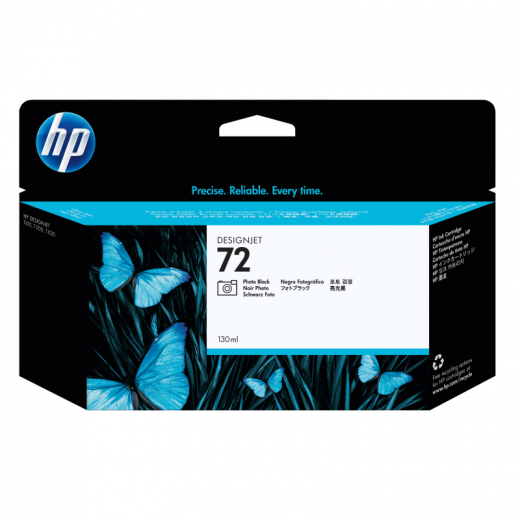 HP Tintenpatrone C9370A 72 130ml schwarz, - HPAC9370A