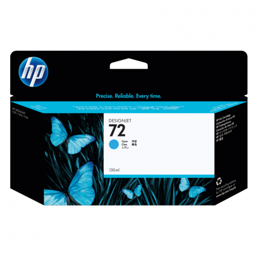 HP Tintenpatrone C9371A 72 130ml cyan, - HPAC9371A