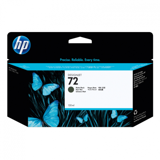 HP Tintenpatrone C9403A 72 130ml mattschwarz, - HPAC9403A